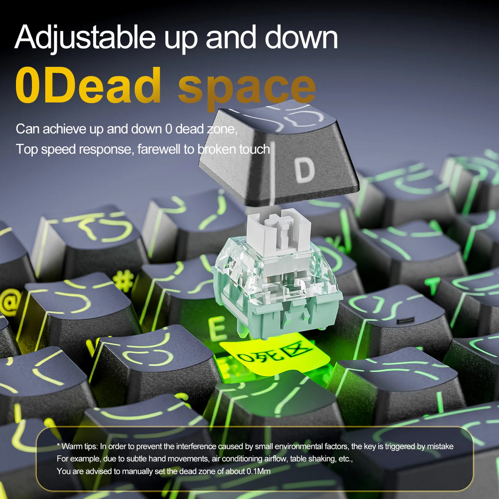 Teclado Mecánico Gamer ATTACK SHARK X68HE RGB