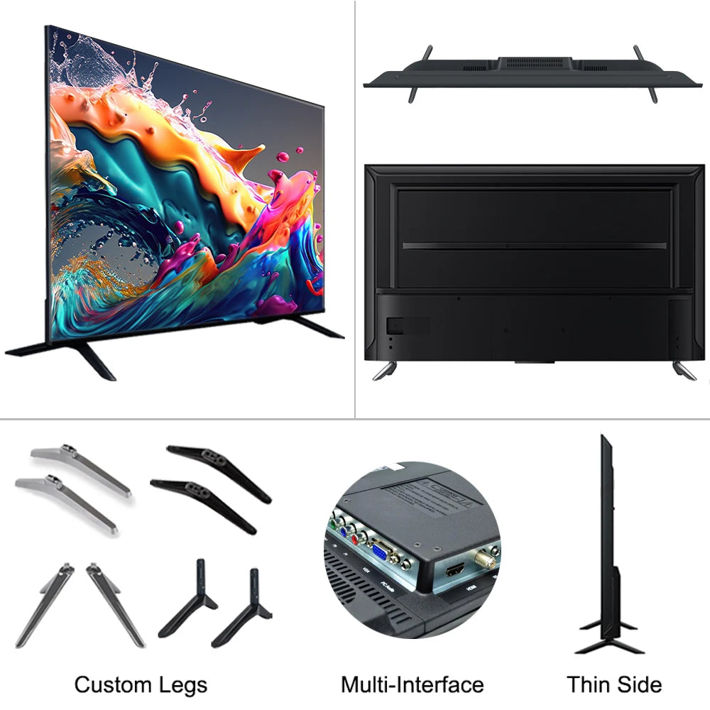 Smart TV LED Android de 32" FULL HD 1080p I HDMI, USB, Bluetooth y Wifi