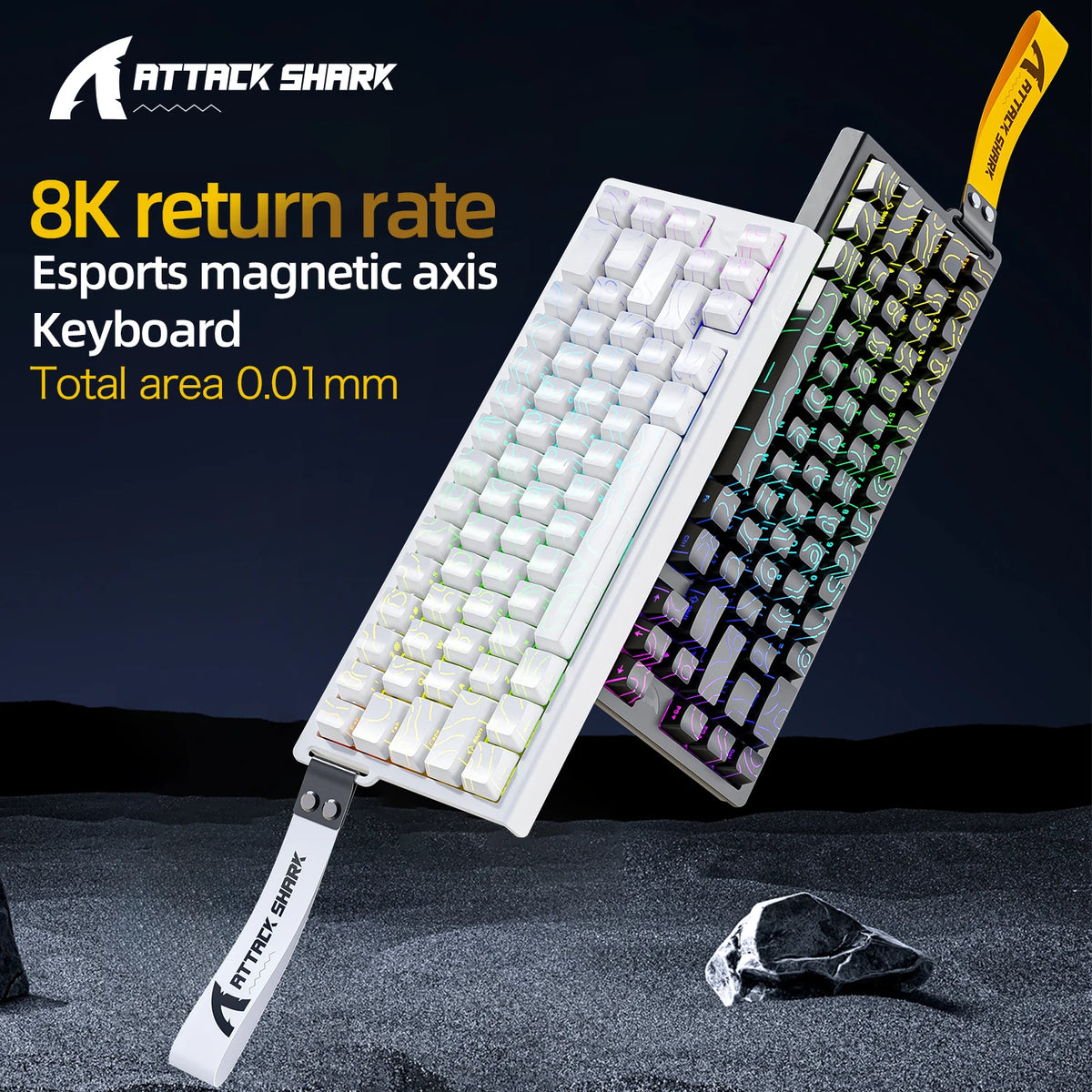 Teclado Mecánico Gamer ATTACK SHARK X68HE RGB