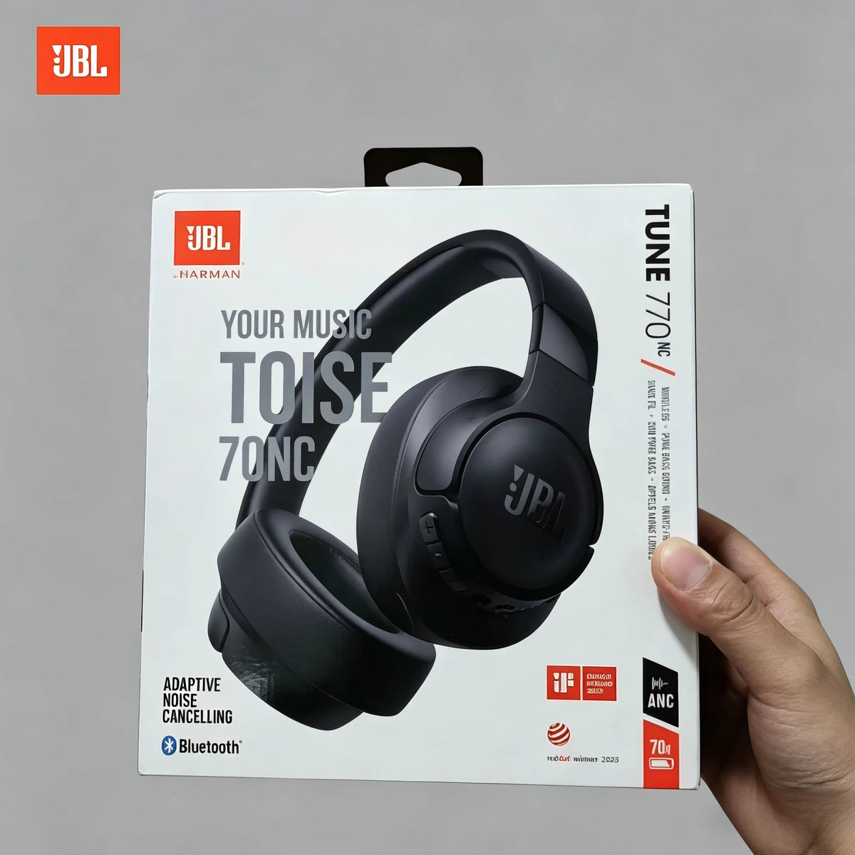 Audífonos Bluetooth JBL con Cancelación de Ruido y Micrófono