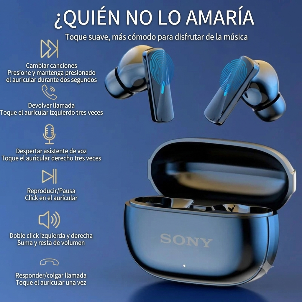 Audífonos Inalámbricos Sony Bluetooth con Micrófono
